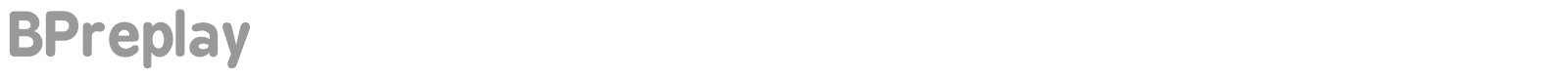 BP Replay font preview