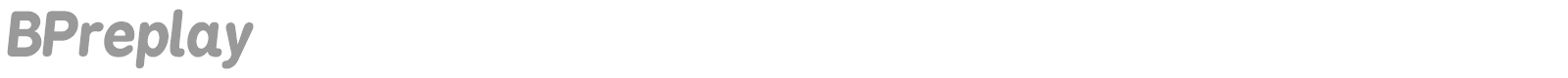 BP Replay font preview