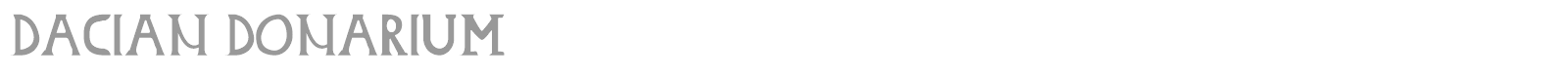 Dacian Donarium font preview