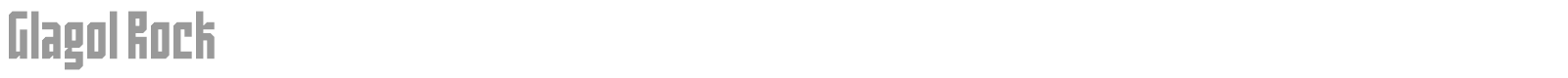 Glagol Rock font preview