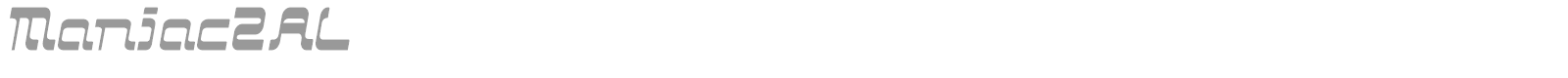 Maniac2KT font preview