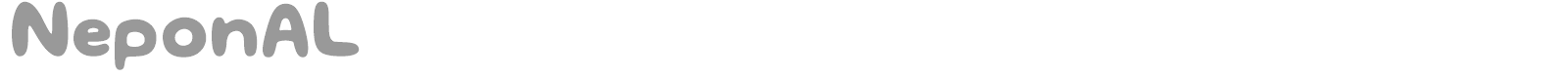 NeponKT font preview