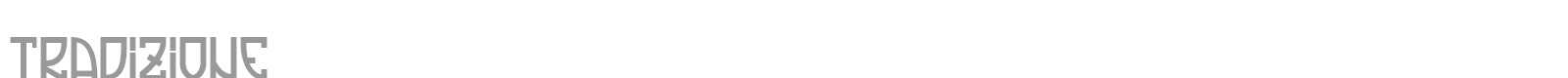 Tradizione font preview