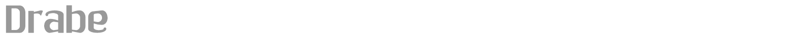 Drabe font preview