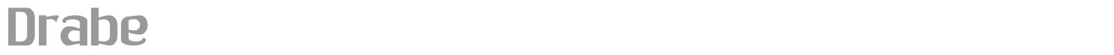 Drabe font preview