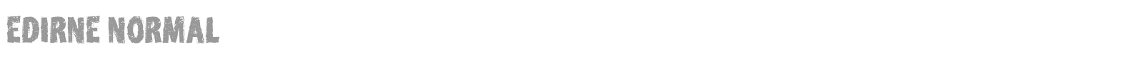 Edirne font preview
