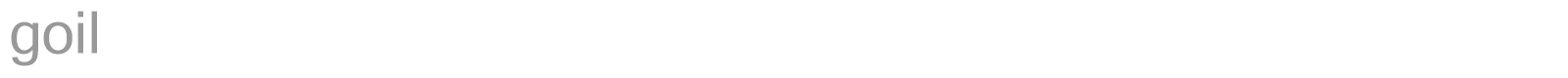 goil font preview