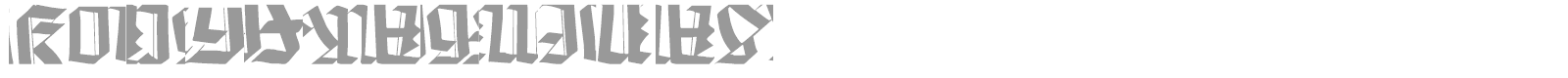 Kochfragments font preview