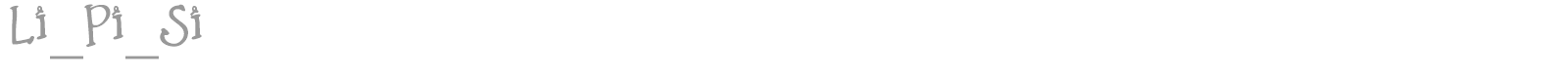 Little_Pink_Shit font preview