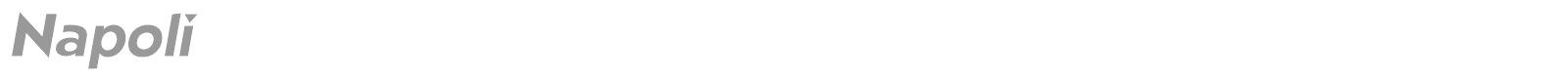 Napoli font preview