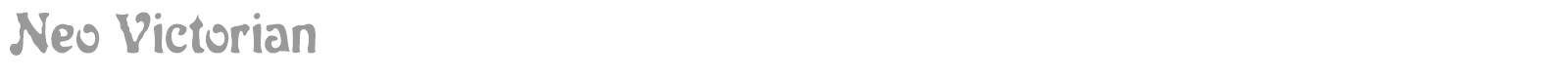 Neo Victorian font preview