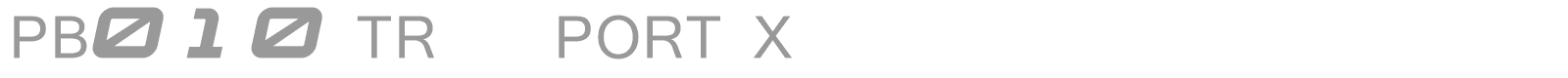 PB010 TRANSPORT X font preview