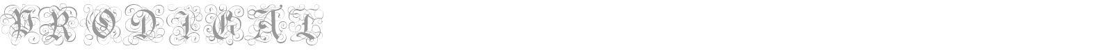 Prodigal font preview