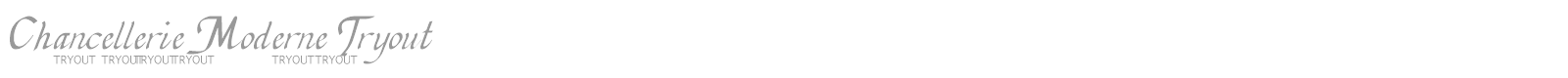 Willegha Tryout font preview