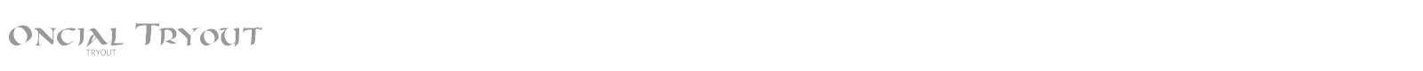 Willegha Tryout font preview