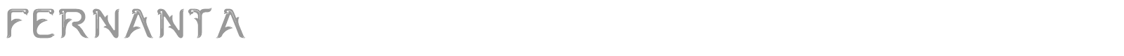 FERNANTA font preview