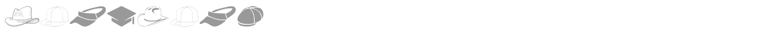 HeadWear font preview