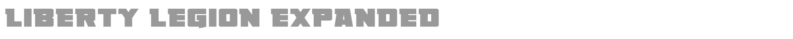 Liberty Legion Super-Italic font preview