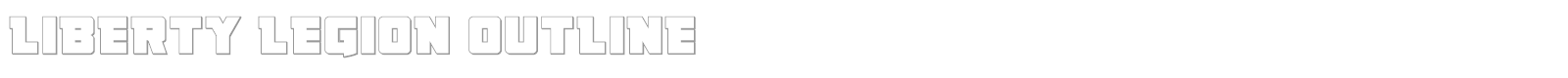 Liberty Legion Super-Italic font preview