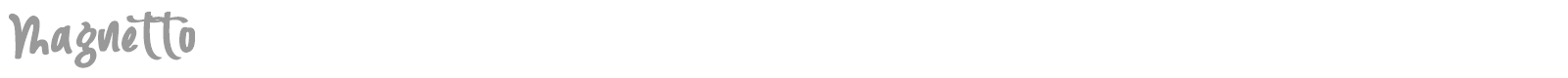 Magnetto font preview