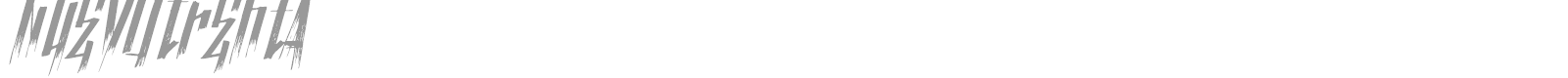 NuevoTrenta font preview