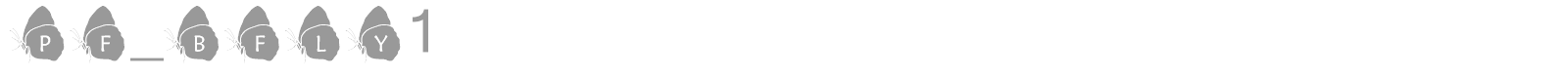 pf_bfly1 font preview