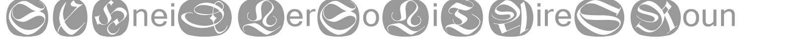 SchneidlerSolitairesRound font preview