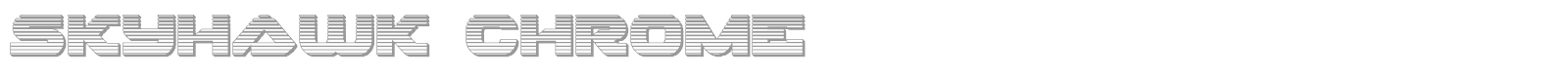Skyhawk Super-Italic font preview