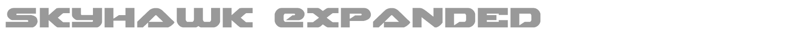 Skyhawk Super-Italic font preview