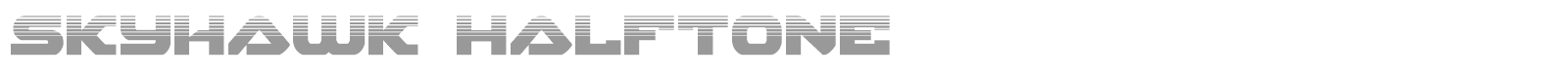 Skyhawk Super-Italic font preview