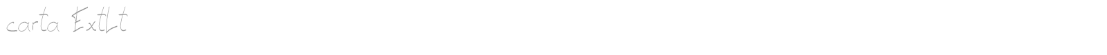 carta font preview