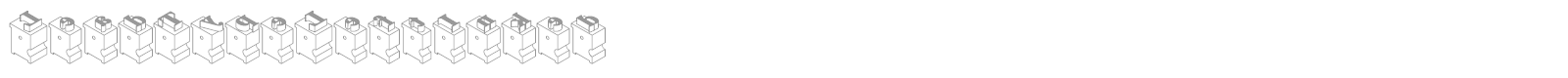 LeadTypeLeftInked font preview