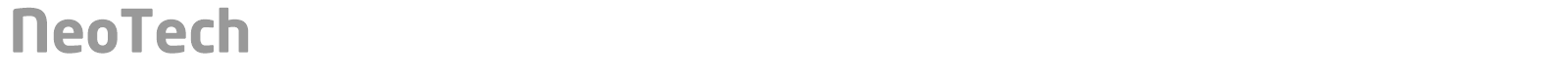NeoTech font preview