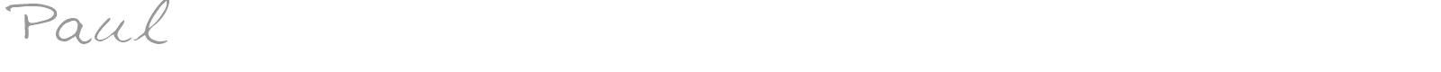 Paul font preview