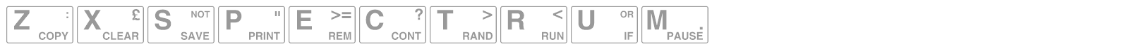 Zxspectrum font preview