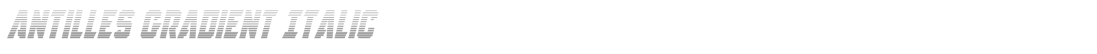 Antilles Super-Italic font preview