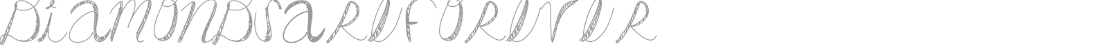 DiamondsAreForever font preview