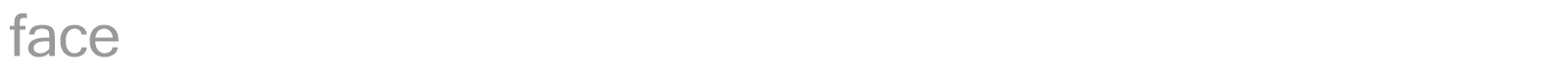 Face font preview