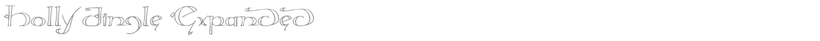 Holly Jingle Solid Rotalic font preview