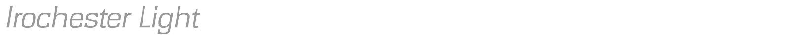 Irochester font preview