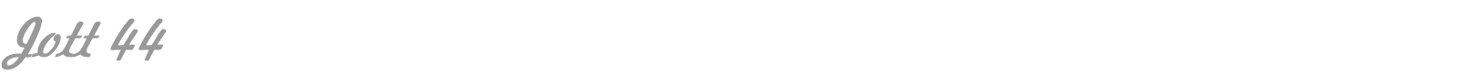 Jott 44 font preview