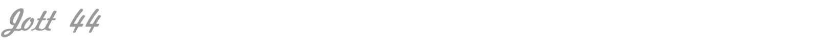 Jott 44 font preview