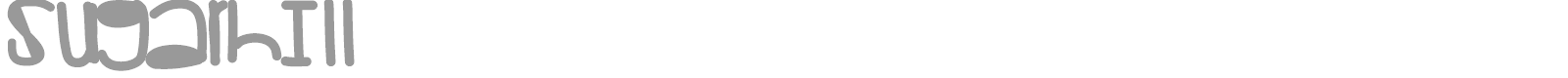 Sugarhill font preview