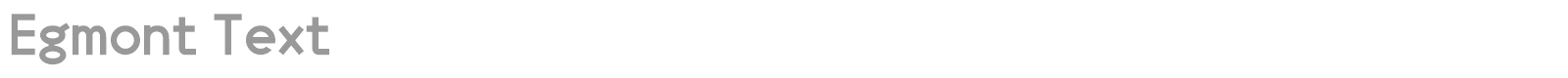 Egmont Text font preview