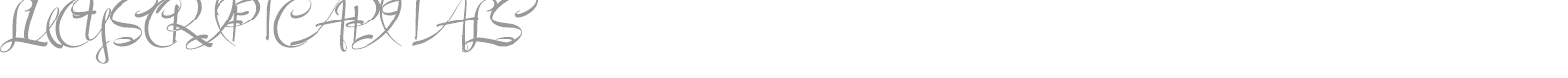 LucyScriptCapitals font preview