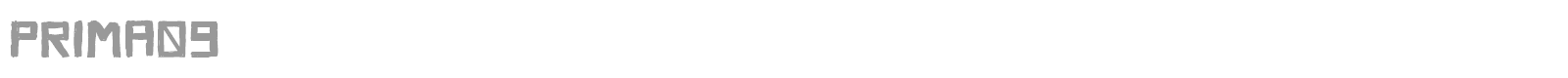 Prima09 font preview