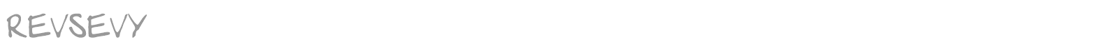 RevseVy font preview