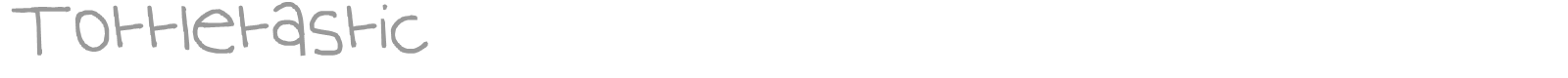 Tottletastic font preview
