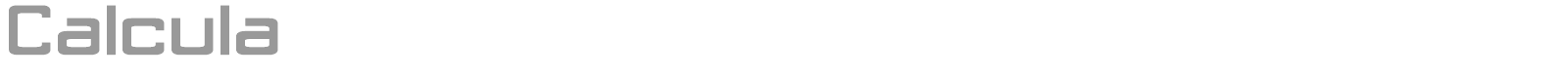 Calcula font preview