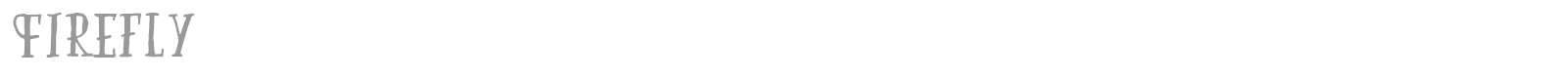 Firefly font preview